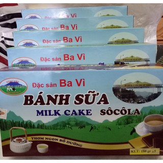 Combo 5 hộp bánh sữa Ba Vì milk cake