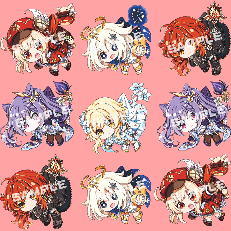 Móc khóa Genshin Impact Lumine Barbara