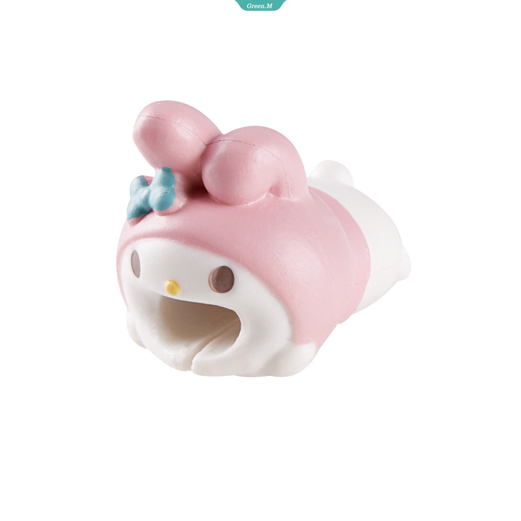 Phụ Kiện Bảo Vệ Đầu Dây Cáp Sạc Usb Hình Kuromi Melody Dễ Thương
