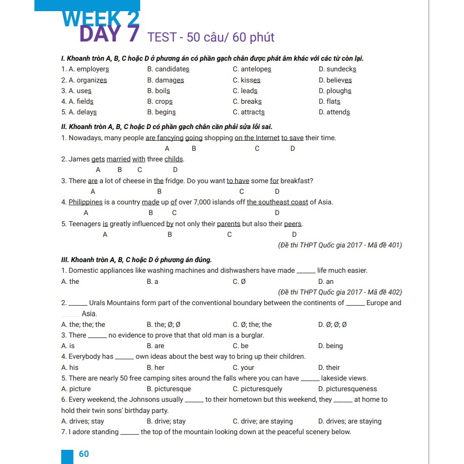 [Mã LIFE2410K giảm 10K đơn 20K] Sách - EASY 5 - Nắm trọn 5 điểm trong 7 tuần kỳ thi THPTQG môn Tiếng anh | BigBuy360 - bigbuy360.vn