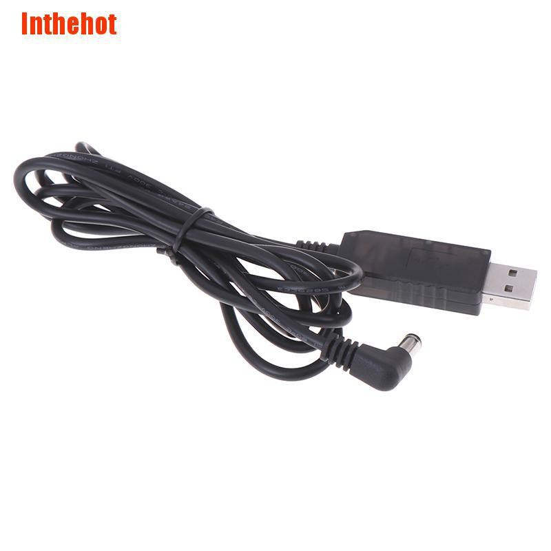 Dây Cáp Sạc Chuyển Đổi Usb Dc 5v Sang Dc 9v 12v 2.1x5.5mm