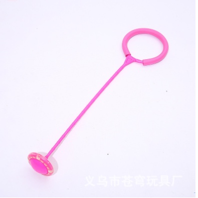 Vòng nhảy thể dục bằng chân có đèn LED phát sáng, đồ chơi thể dục ngoài trời