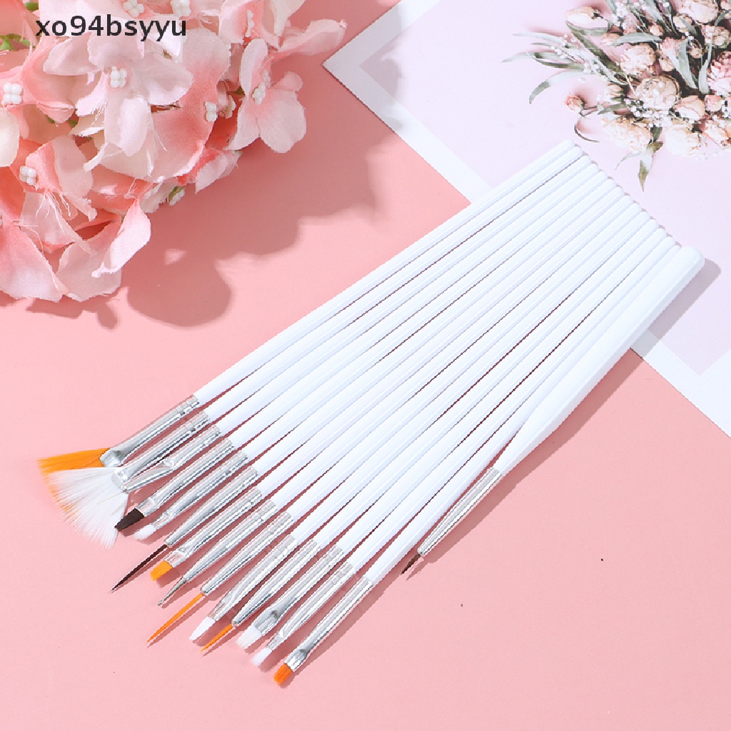 Set 15 Cọ Vẽ Trang Trí Móng Tay Nghệ Thuật Xo94Bsyu
