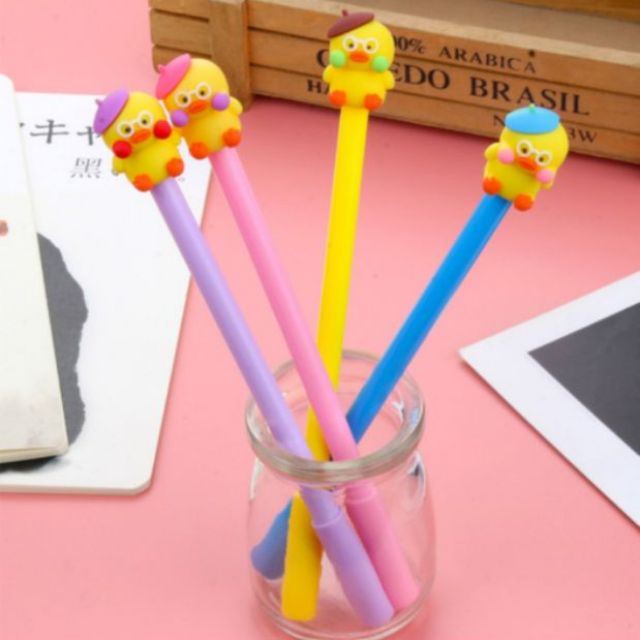 Bút vịt tều má hồng kute