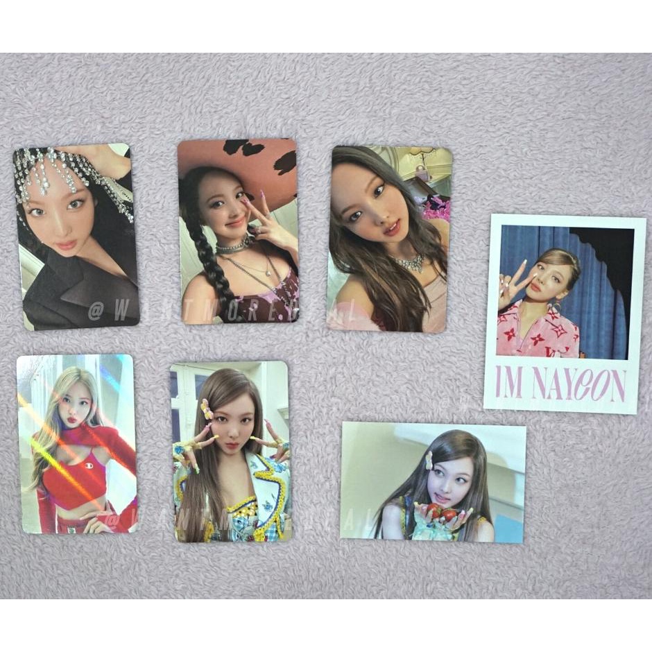 OFF - TWICE Photocard - IM NAYEON - Chính hãng
