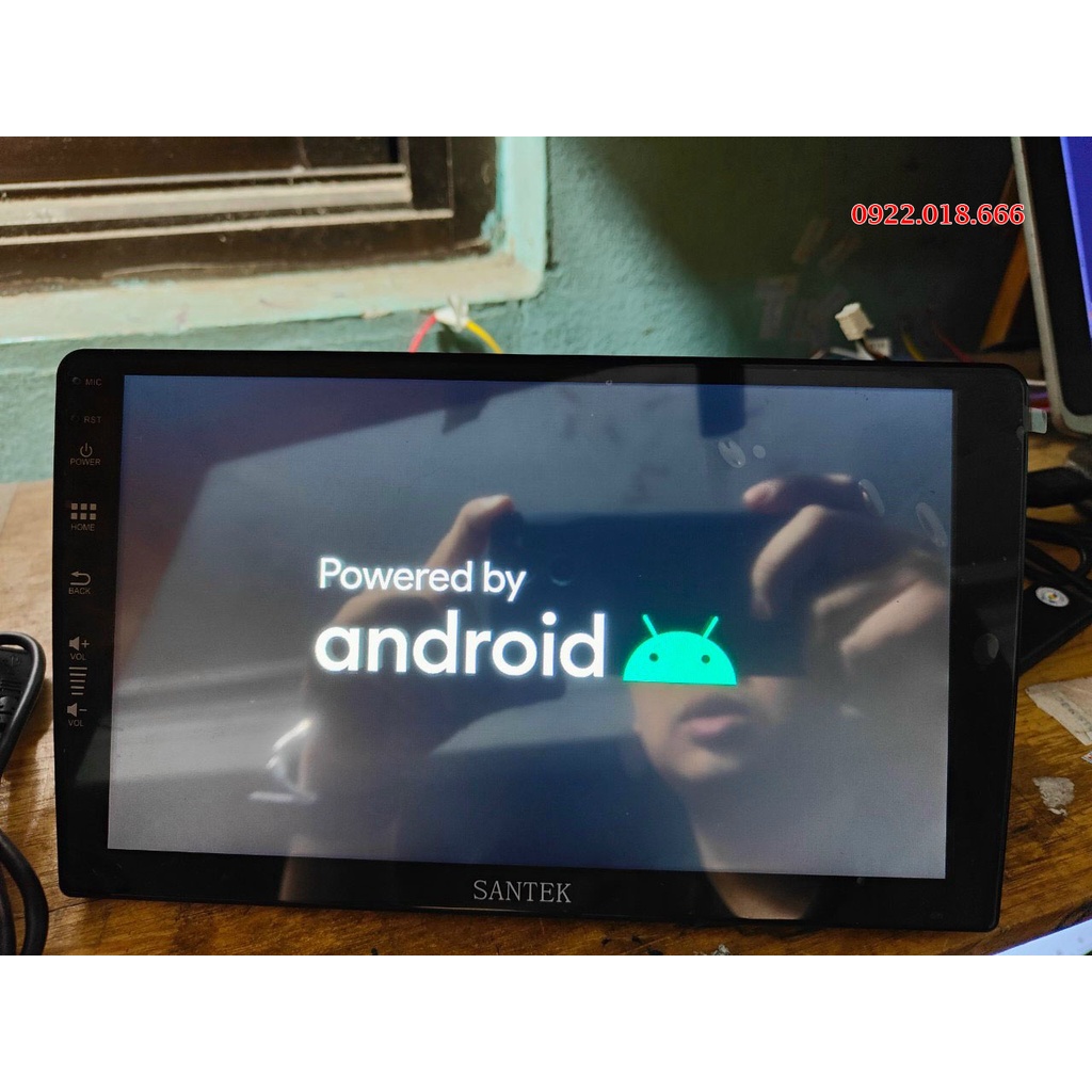 Màn Hình Android Chip 8 Nhân Ram 2Gb,Rom 32GB Hãng Santek chính hãng Giá Tốt Nhất