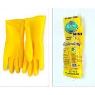 Găng tay cao su mini cầu vồng 10 đôi