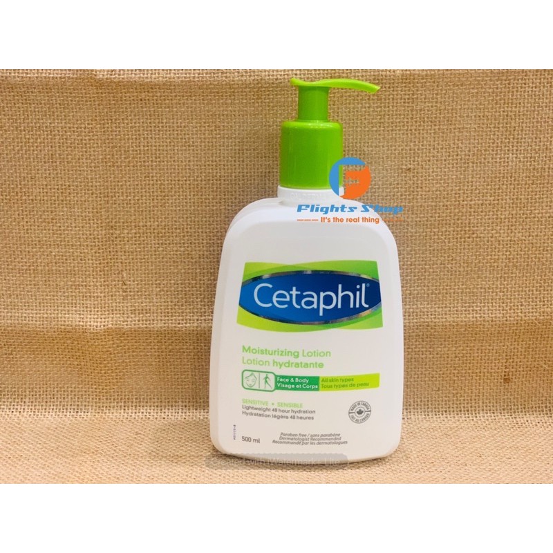 Sữa dưỡng ẩm toàn thân và da mặt Cetaphil Moisturizing Lotion CANADA, chai 500ml