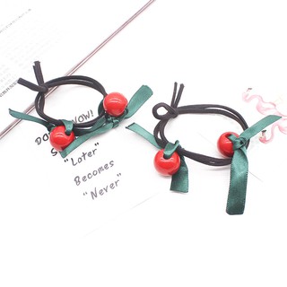Dây cột tóc, buộc tóc hình táo đỏ (BT 89)