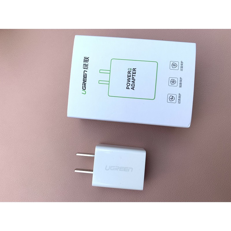 Củ Sạc Điện Thoại Ugreen 5V-1A Ugreen - Cao Cấp - 50714 50713