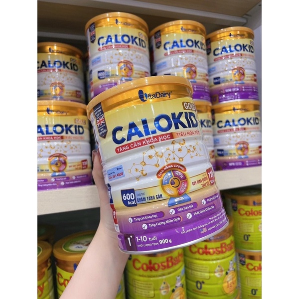 Sữa CALOKID  Gold 1+ lon 900gr (Date 2025)