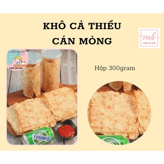 Khô Cá Thiều Cán Mỏng - Hũ 300gram - Shop Mẹ Bắp - hàng chuẩn, tặng kèm tương ớt [Date 3 Tháng]
