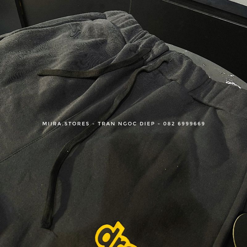 SECRET SWEAT PANTS DESCRIPTION - Quần nỉ jogger in chữ Drew - Drew House BEST QUALITY