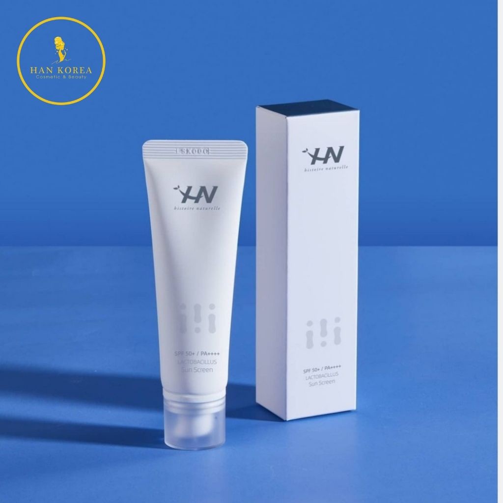 Kem chống nắng lợi khuẩn ngừa mụn, dưỡng trắng, SPF 50+ PA ++++ 50ml HÂN KOREA