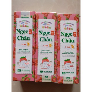 Kem đánh răng dược liệu Ngọc Châu trẻ em (2-6 tuổi)
