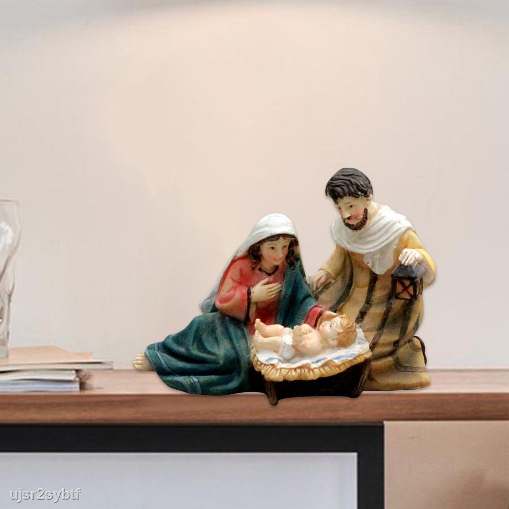 Siêu rẻ Mô hình tượng chúa Jesus trang trí giáng sinh