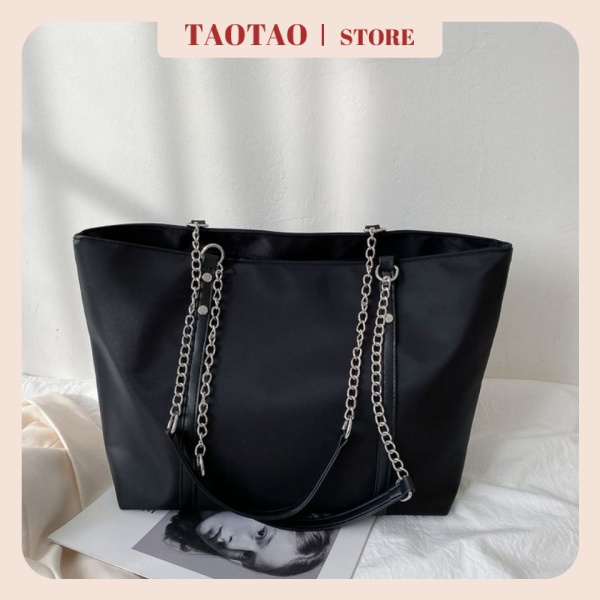 Túi đeo vai to cá tính túi xách công sở vừa a4 vải oxford thời trang