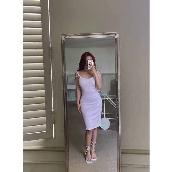 Feme Dress | Đầm ôm body thiết kế cột dây quyến rũ, tôn dáng