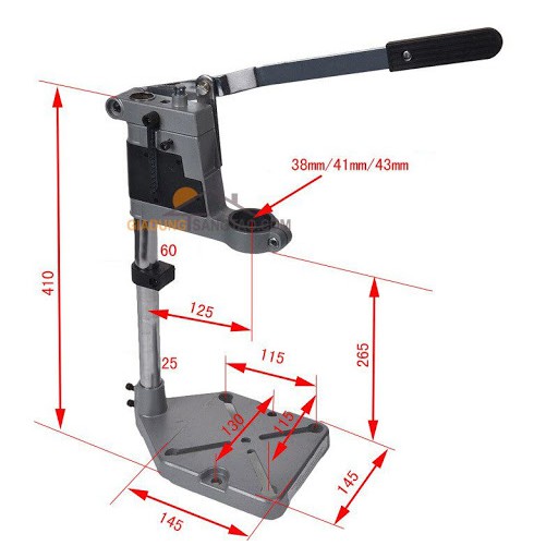 Chân đế máy khoan bàn dùng cho máy khoan cầm tay TZ-6102