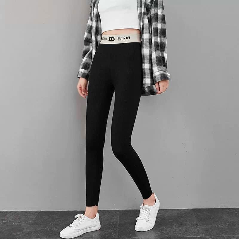 Quần Legging Len Tăm CẠP CAO GEN BỤNG Thời Trang Dày Dặn Co Giãn | BigBuy360 - bigbuy360.vn