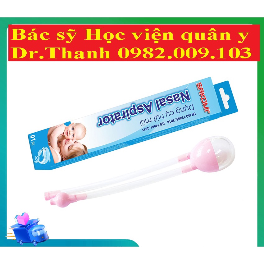 Dụng cụ hút mũi SAKOMI an toàn cho trẻ em