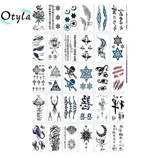 100 hình xăm dán cho nam đầu lâu bọ cạp thần chết otyla