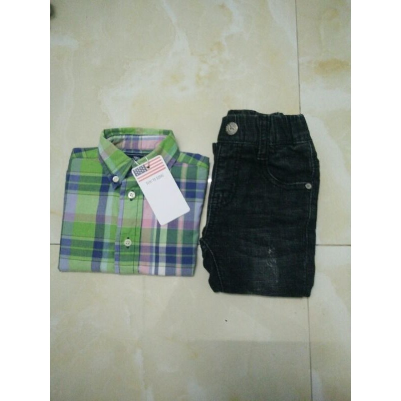 set sơ mi * quần jean (ảnh thật)