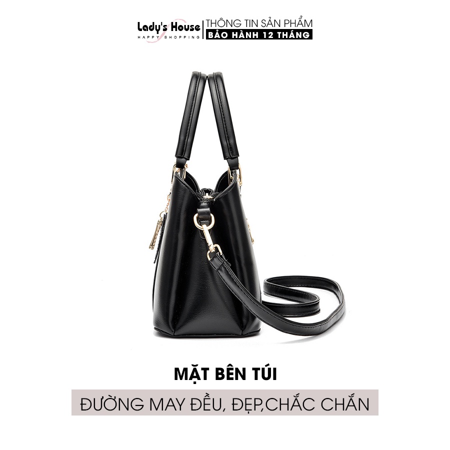 Túi xách nữ công sở thời trang đẹp nhiều ngăn trung niên cao cấp LH58