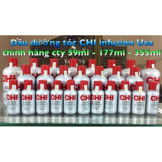 DẦU BÓNG DƯỠNG TÓC CHI INFUSION MỸ 355ML