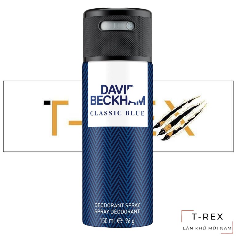 Xịt Khử Nam Hương Nước Hoa David Beckham Classic Blue 150ml