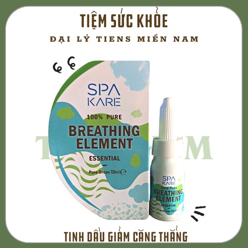 Tinh dầu massage SPA KARE 100% PURE BREATHING ELEMENT/10ML