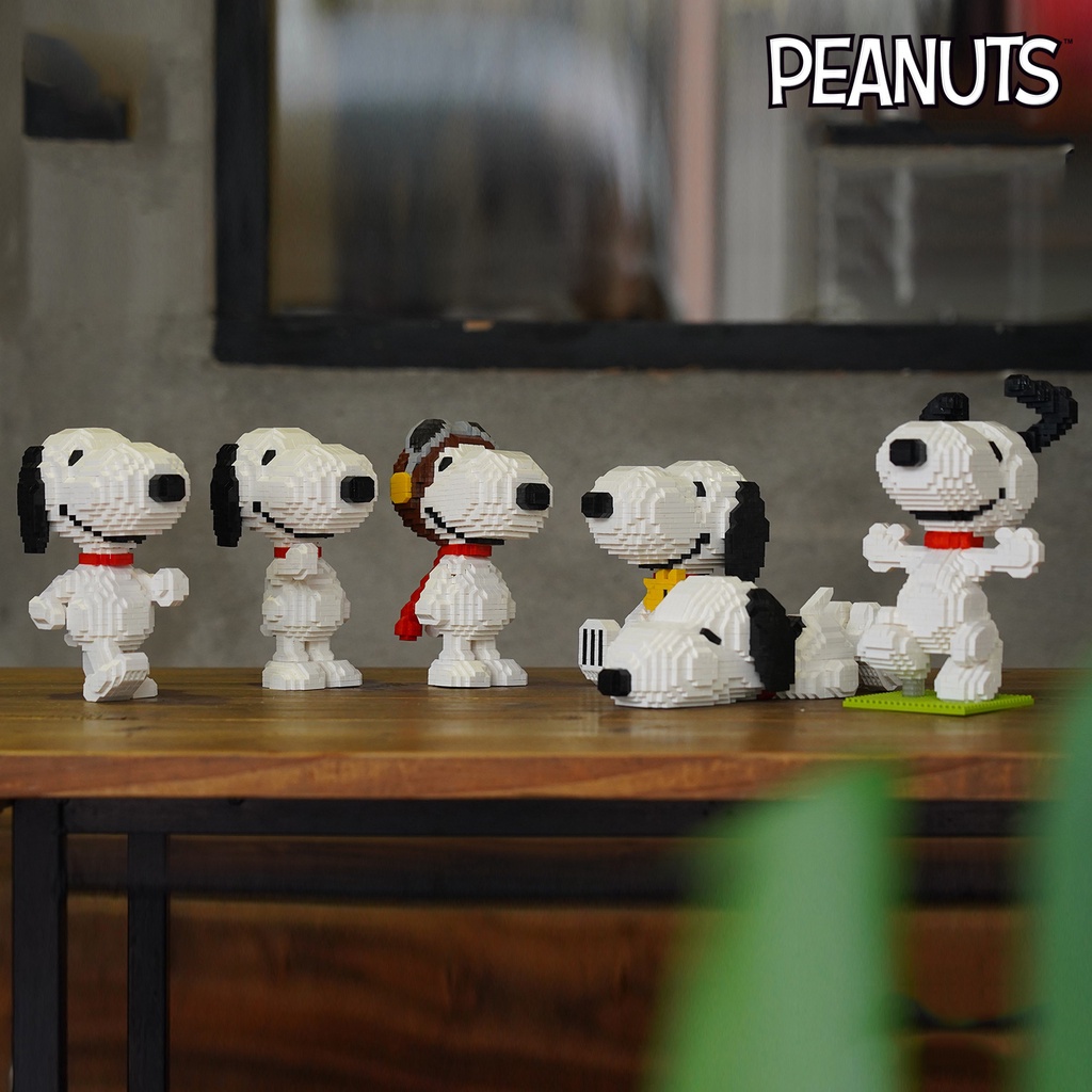 Đồ Chơi Lắp Ráp Hình Chú Chó Snoopy Hoạt Hình 3D S050-S055