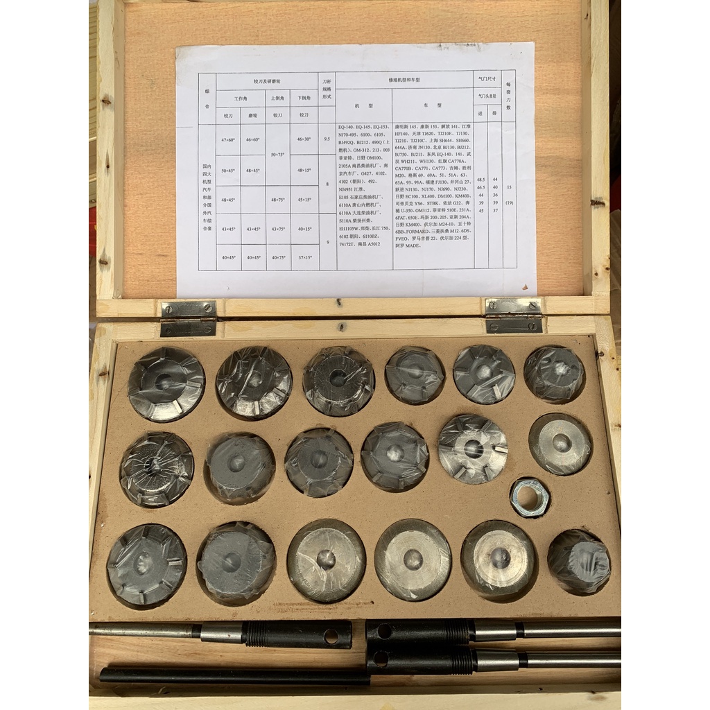 Bộ doa cắt lỗ xie xupap cho ô tô, xe máy