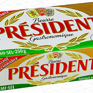 Bơ mặn President gói 200gr