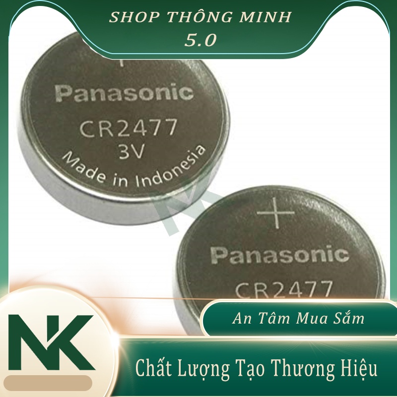 Pin cúc áo CR1220 CR2025 CR2032 CR2477 CR2450 Chính hãng giá rẻ pindieukhien pincmos