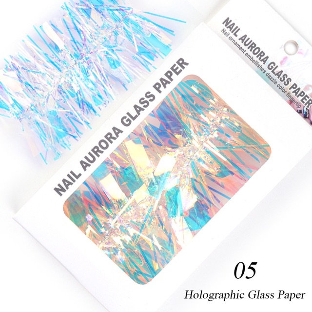 Giấy kim tuyến sequin ẩn gel