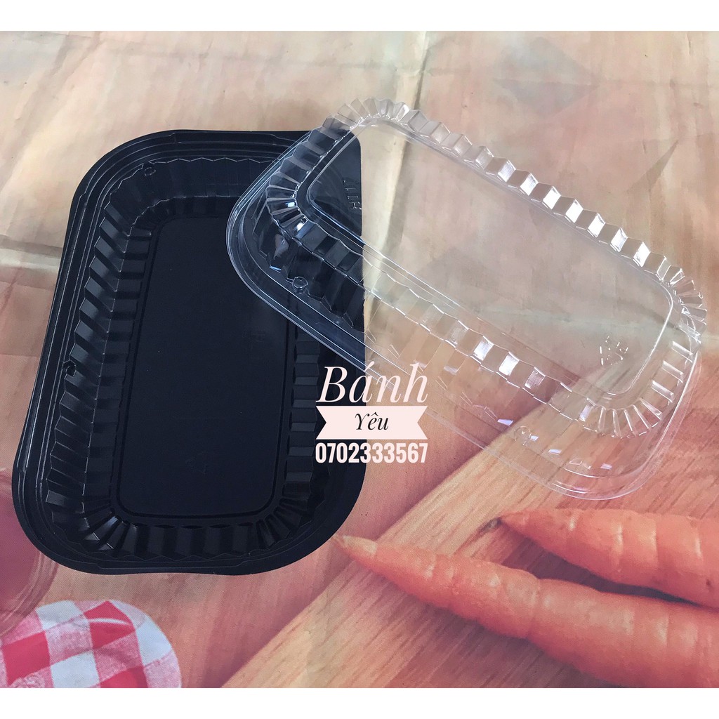 Lốc 50 hộp nhựa đế đen HT17 - BB41B