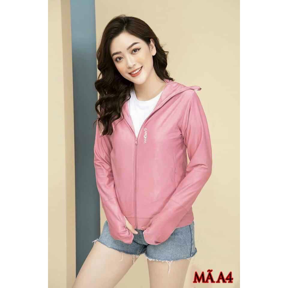 Áo chống nắng nữ thông hơi CHE MẶT cản tia UV thoáng mát mềm mại