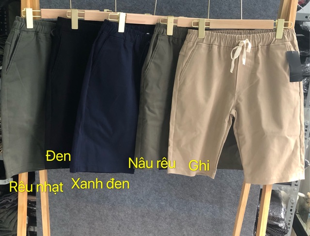 Quần short lưng thun ngang gối | BigBuy360 - bigbuy360.vn