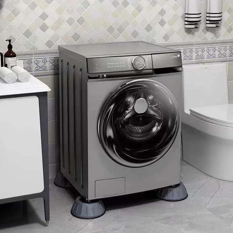Bộ 4 Miếng Đệm Cao Su Cố Định Chân Máy Giặt / Tủ Lạnh Chống Sốc / Chống Trượt