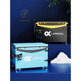 Thùng Câu Đài, Thùng Câu Cá Lianqiu  S8 29L- Đồ Câu Phạm Ngọc