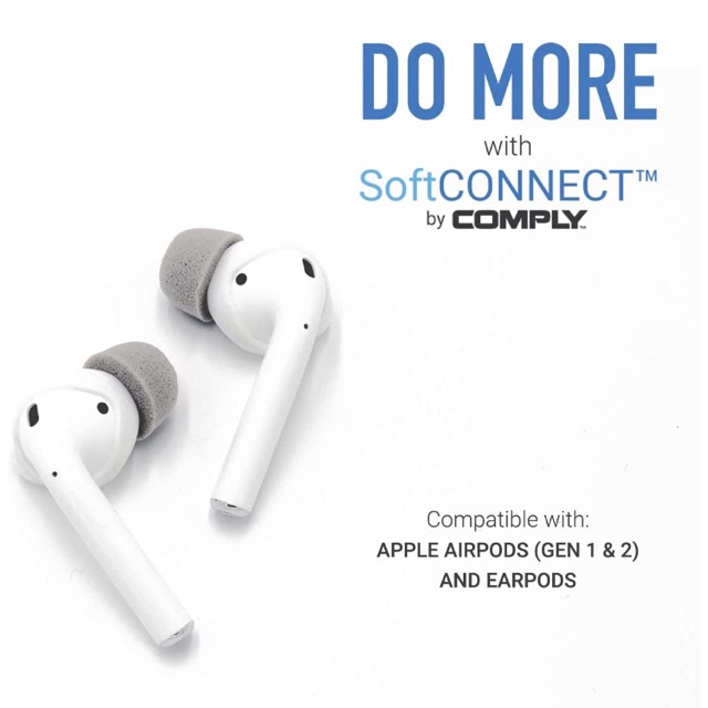 Tips comply cho tai nghe apple airpod ( 1 cặp )