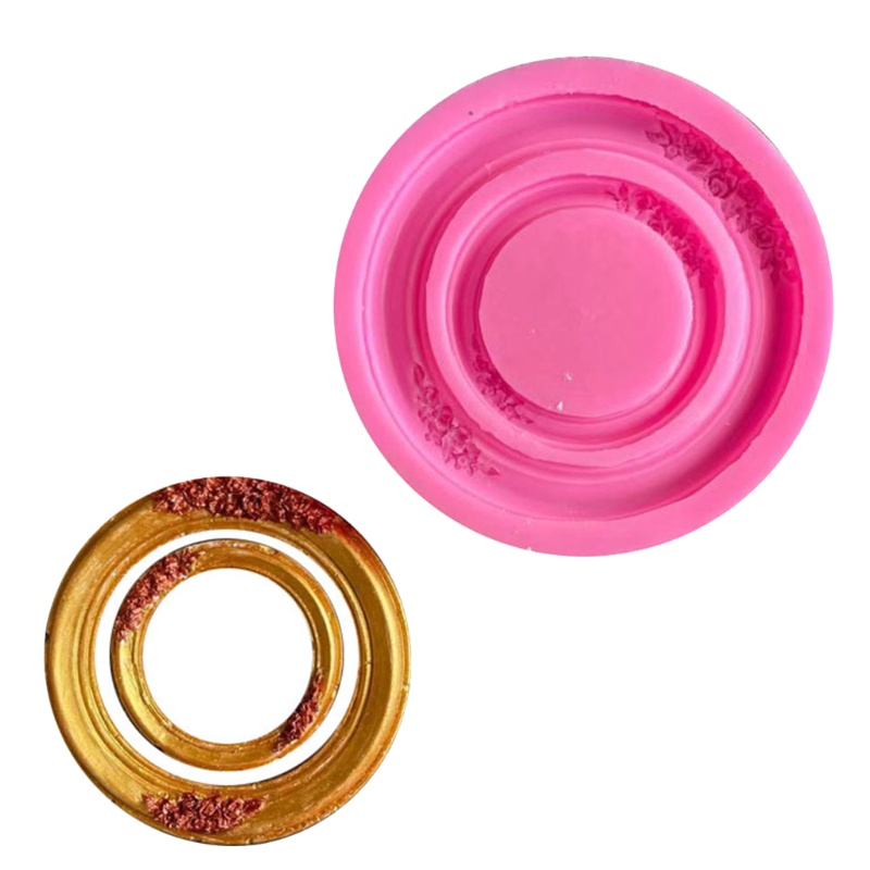 Khuôn Nhựa Làm Bánh Kem / Kẹo Ngọt Handmade Tái Sử Dụng Tiện Lợi