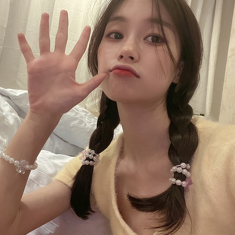 Dây Buộc Tóc Đa Năng Hình Gấu Dễ Thương Thời Trang Mùa Hè Cho Nữ