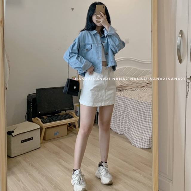 Denim croptop | BigBuy360 - bigbuy360.vn