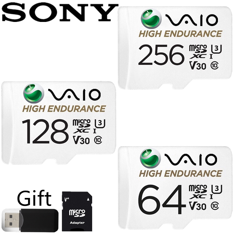 SONY Thẻ Nhớ Micro Sd Tốc Độ Cao 1tb 512gb 256gb Sdhc / Sdxc U3-1 Class 10 Tf