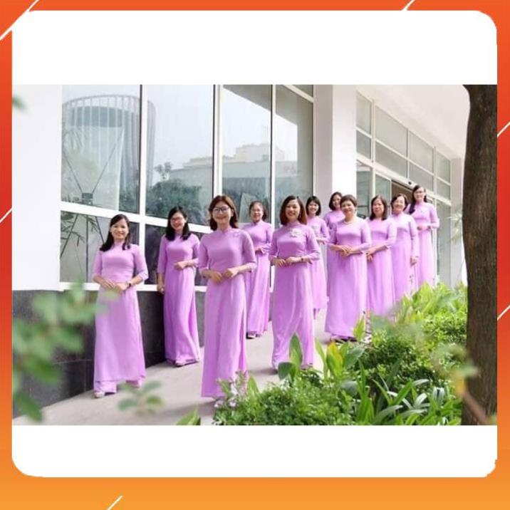 [GIÁ SALE TẠI XƯỞNG ] Áo dài truyền thống giá rẻ _áo dài trơn không bao giờ lỗi mốt
