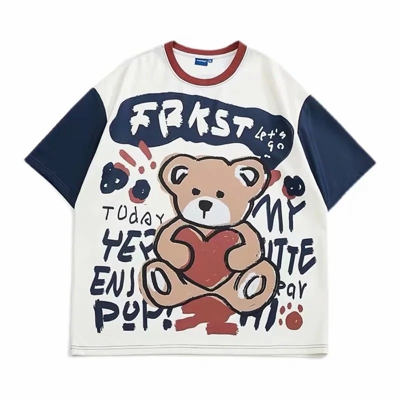 Áo Thun Tay Ngắn Thời Trang Cá Tính Dành Cho Nam M-3XL