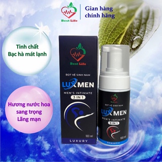 Bọt vệ sinh nam giới Best Life LuxMen dung dịch vệ sinh nam giới tạo bọt chai 100ml