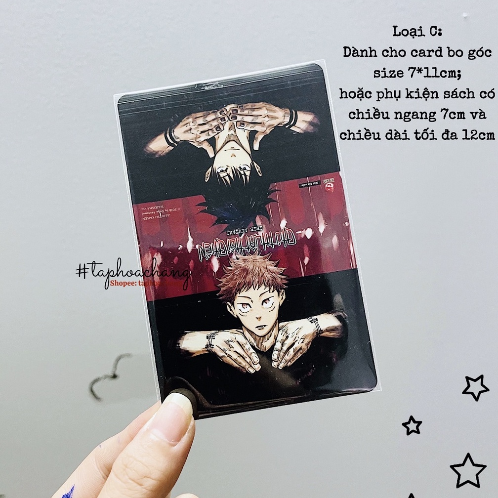 Túi đựng Postcard, Shikishi, SNS, phụ kiện sách truyện - Túi bọc Postcard, Shikishi, SNS, phụ kiện sách sách - Sleeve